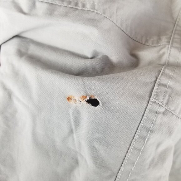 Helly Hansen Ski Pants Womens small Gray Nylon Pockets Water resistant FLAW - Picture 10 of 12